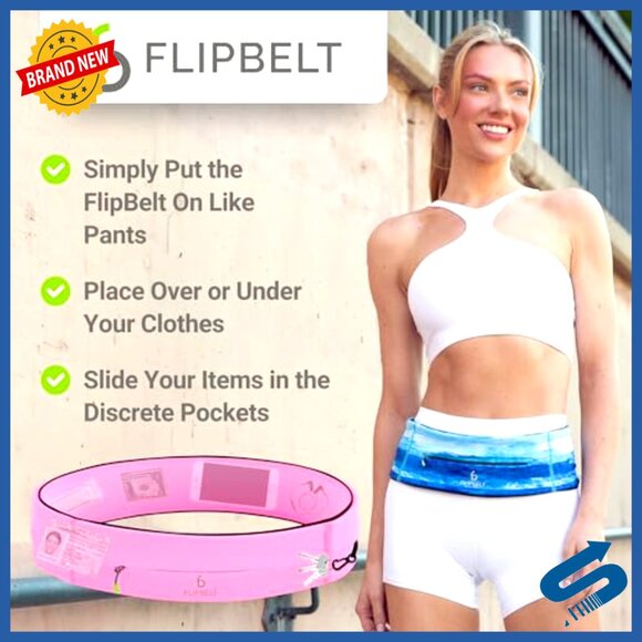Zipper Running Belt Waist Pack Small Polyester Spandex Fitness Travel main image 6
